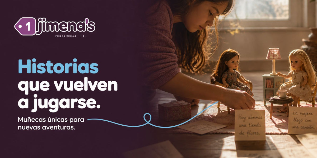 Historias que vuelven a jugarse. Muñecas únicas para nuevas aventuras